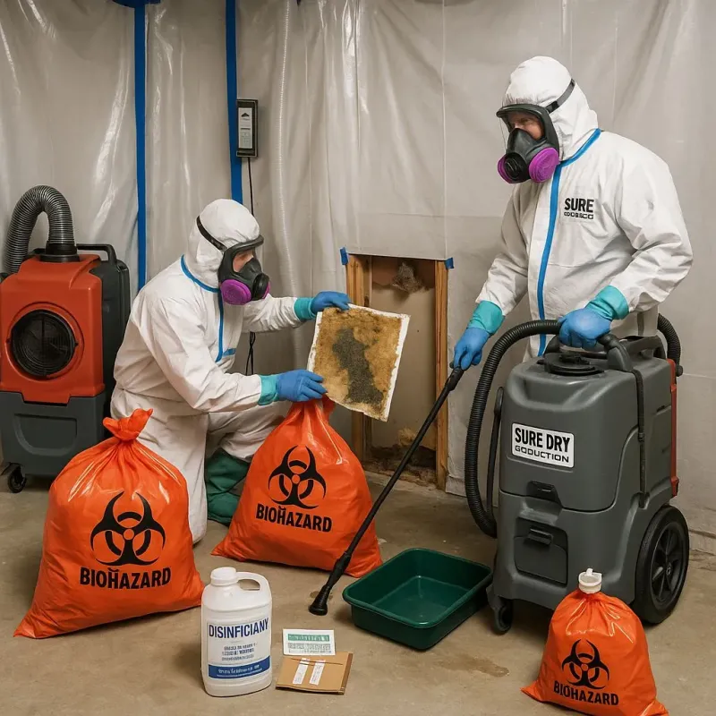 Contaminated Water Handling Protocols process in Maplewood, WA