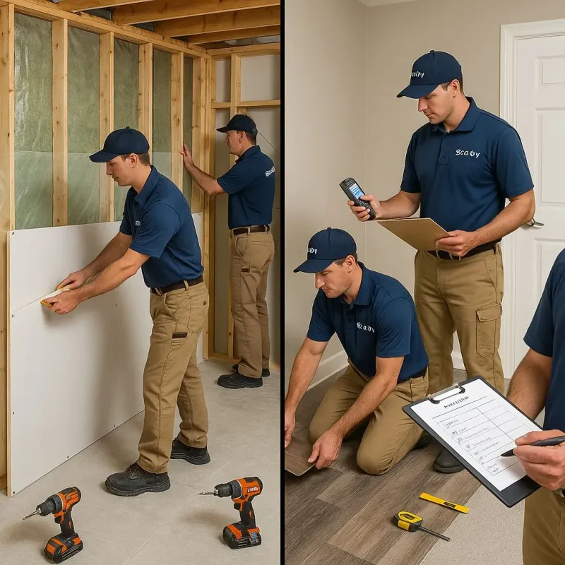 Repairs and Reconstruction process in Maplewood, WA
